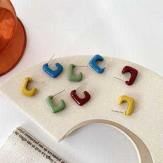 Color Alloy Earring