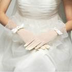 Mesh Bridal Gloves