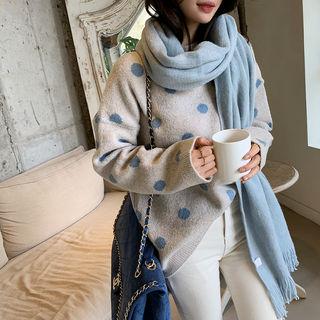 Polka-dot Woolen Sweater