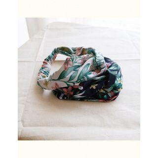 Knotted Floral Cotton Hair Band