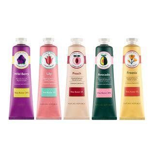 Nature Republic - Hand & Nature Hand Cream 30ml (14 Types) Lily