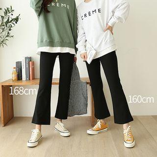 Boot-cut Leggings In 2 Lengths