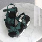 Faux-leather Strappy Sandal