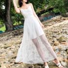 Strappy Maxi Mesh Sundress