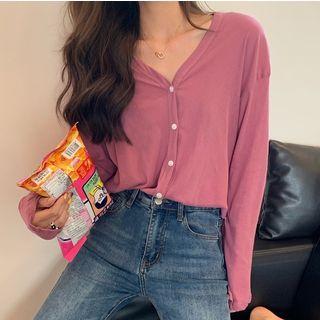 Loose-fit V-neck Light Cardigan
