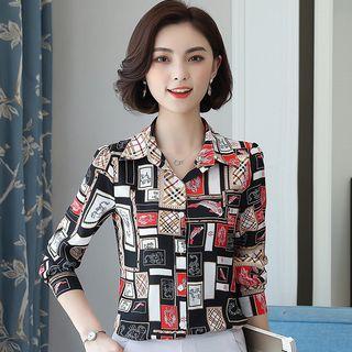 Satin Pattern Shirt