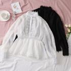 Lace Short-sleeved Dress / Shirt