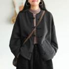 Frog Button Quilted Jacket