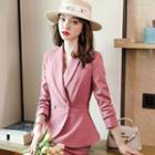 Double-breasted Blazer / Dress Pants / Mini Pencil Skirt