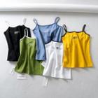 Spaghetti Strap Japanese Character Top