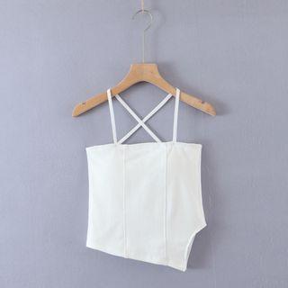 Asymmetrical Strappy Camisole Top