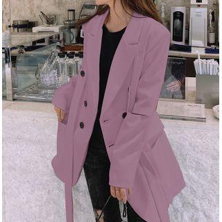 Plain Cut-out Blazer