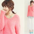 V-neck Knit Sweater