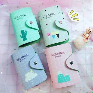 Printed Card Wallet (various Designs)