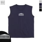 Plus Size Rome Printed Sleeveless Top
