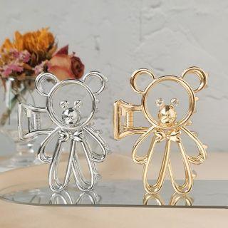 Bear Alloy Hair Clamp