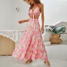 Set: Flora Crop Camisole Top + A-line Skirt