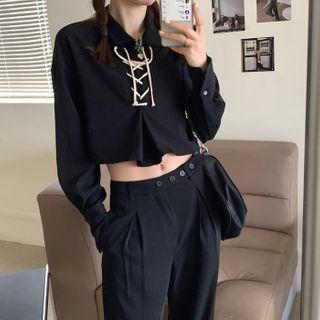 Lace-up Shirt / Pants