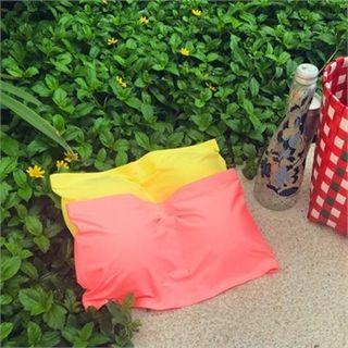 Shirred Colored Tube Top