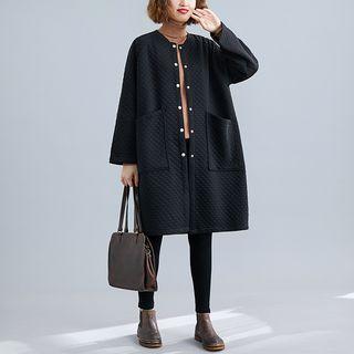 Plus Size Long Cardigan