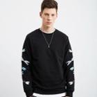 Dragonfly Embroidered Pullover