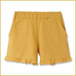 Ruffled Lounge Shorts