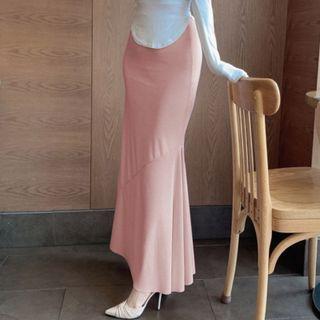 High Waist Maxi Mermaid Skirt