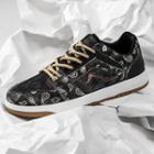Paisley Print Flat Sneakers