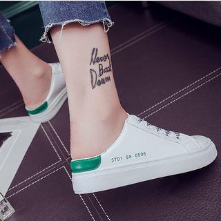 Lettering Mules