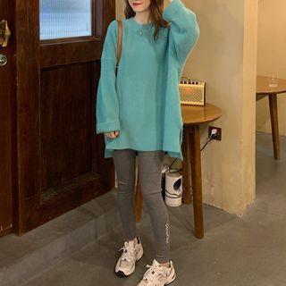 Oversize Sweater / Lettering Leggings
