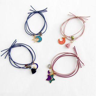 Moon And Star Layered Hair Tie