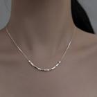 Sterling Silver Necklace Xl1626 - Silver - One Size