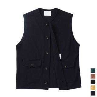 Flap-pocket Vest