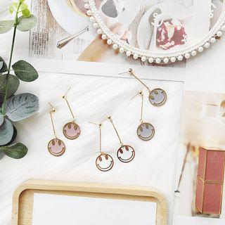 Alloy Smiley Dangle Earring