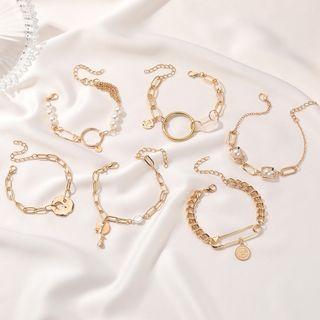 Geometric Alloy Bracelet