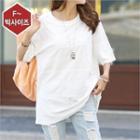 Punched Loose-fit T-shirt