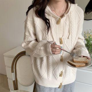 Toggle Hooded Cardigan