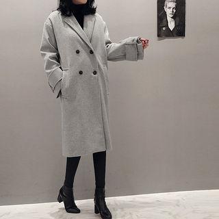 Double-breasted Winter Chesterfield Coat