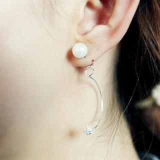 Faux Pearl Earrings