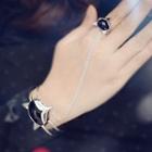 Chained Ring Bangle