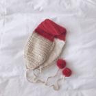 Color Panel Knit Earmuff