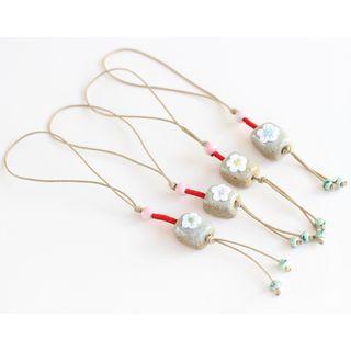 Floral Ceramic Pendant Decoration