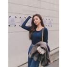 Soft-warm Round-neck T-shirt