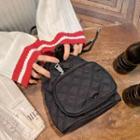 Quilted Bucket Hand Bag Black - One Size