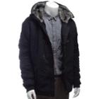 Faux-fur Hooded Padded Jacket