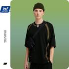 Dip-back Spray Loose T-shirt