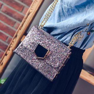Glittered Crossbody Bag