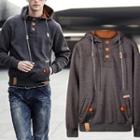 Drop-shoulder Hoodie