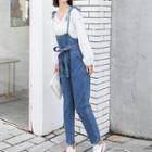 Tie-waist Dungaree