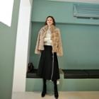 Tiered Faux-fur Jacket